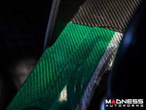 Alfa Romeo Giulia One Piece Complete Console Trim Kit - Carbon Fiber - Pre '20 - Italian Theme - Feroce Carbon